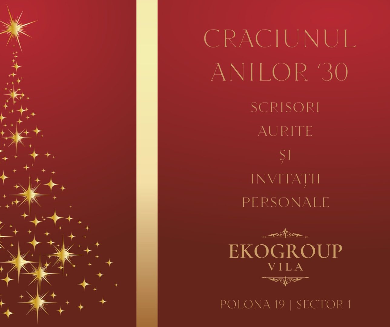 Eko Group Vila: O Evocare a Eleganței Crăciunului Anilor '30 17 Eko Group Vila: O Evocare a Eleganței Crăciunului Anilor ’30