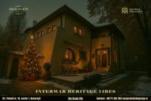 Poveste de Craciun: Eleganța interbelică la fosta Casă Tătărăscu, acum Eko Group Vila
